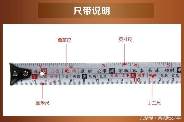 一分钟教会你自己在家看风水，鲁班尺